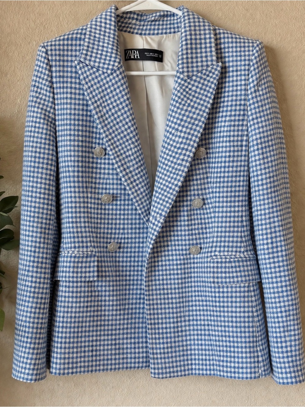 ZARA Light Blue Blazer